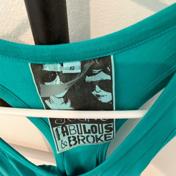 Young, Fabulous, & Broke Hamptons Maxi Blue Ombré Dress Small - Picture 6 of 7